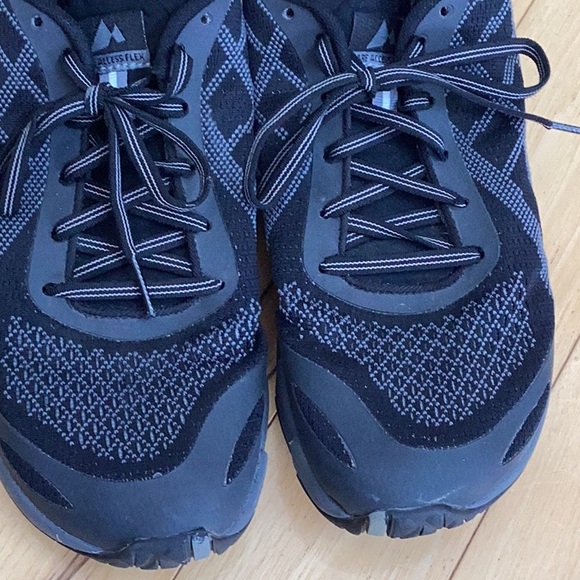 Merrell Bare Access Flex E-mesh trail running shoes. Black and gray. Size 10.5 - Picture 5 of 14